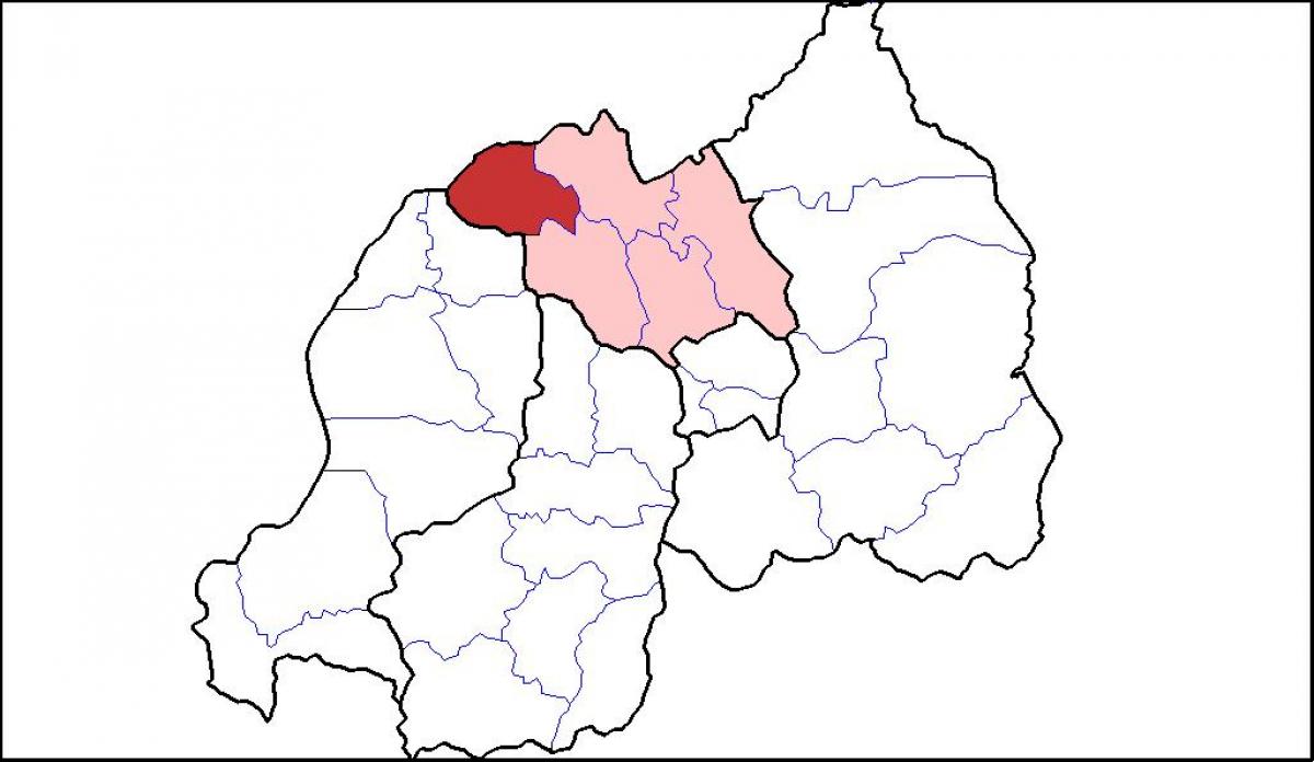 mapa de musanze Ruanda
